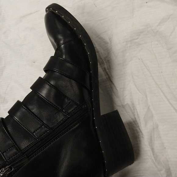 A New Day• black moto boots - Picture 5 of 9